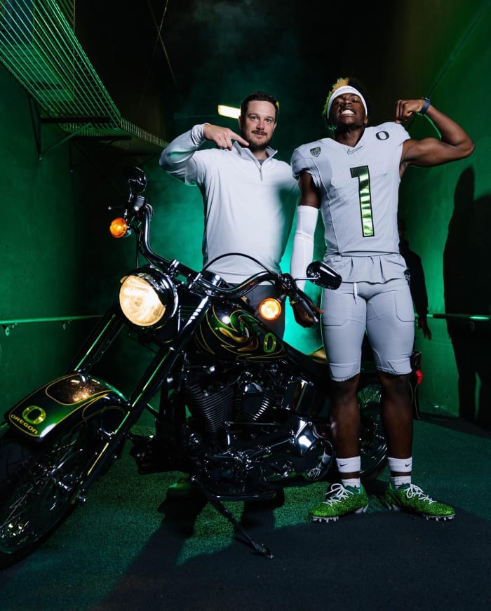 Johntay Cook Oregon Visit Lanning